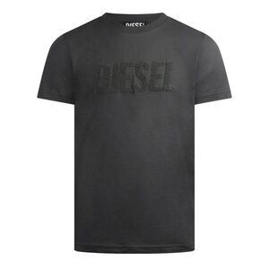 Diesel Mens T Diegor Big Logo T-Shirt / Gray